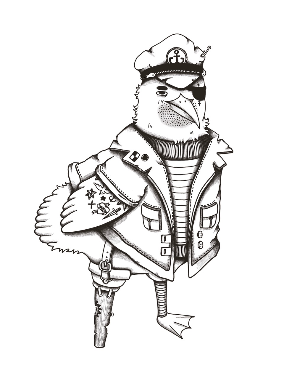 Captain Stan — our mascot